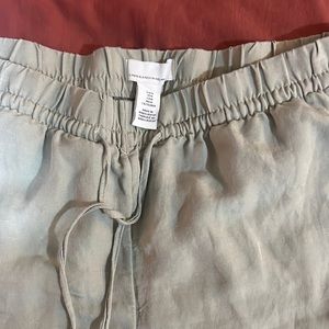 Linen H&M Wide leg pants